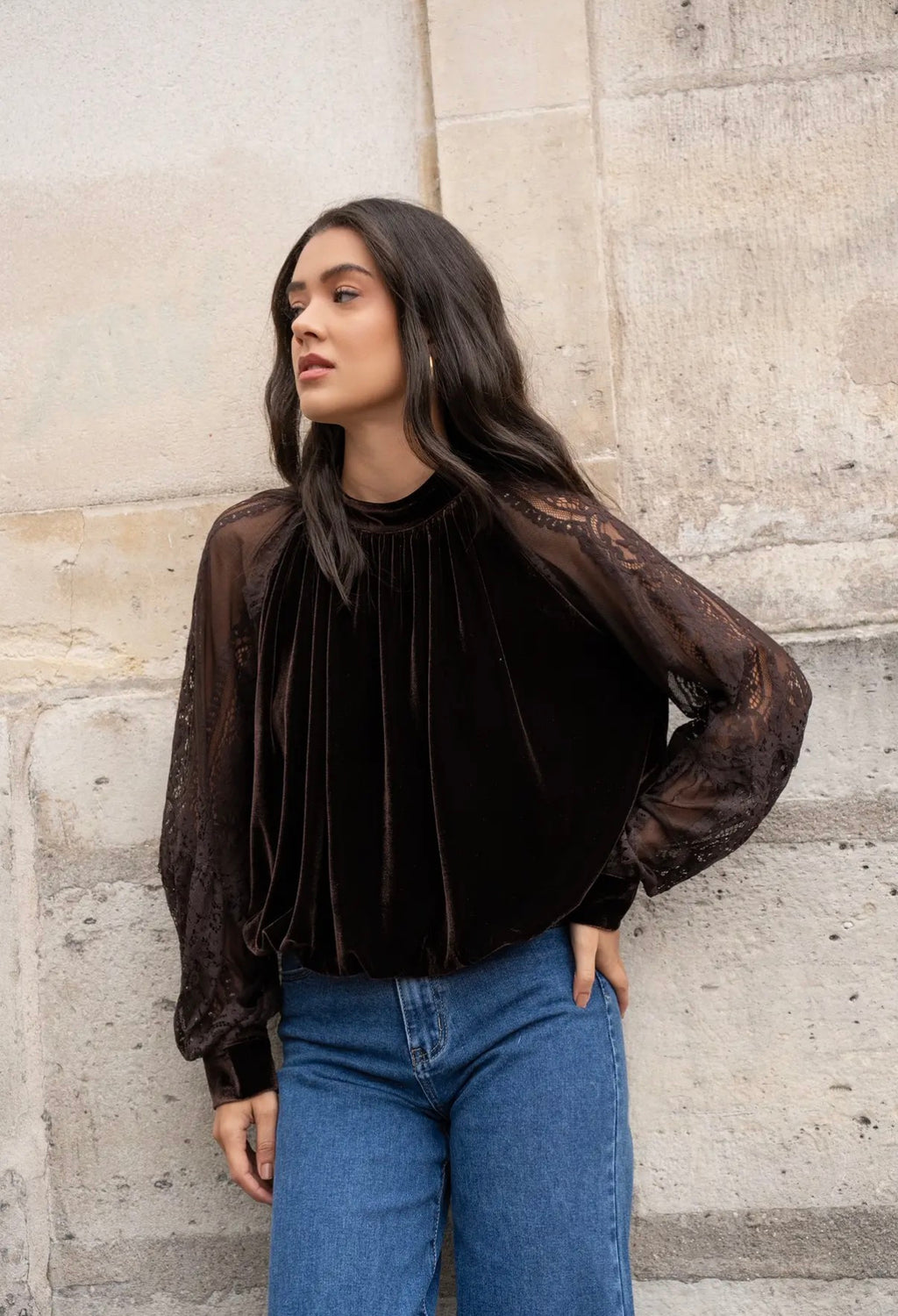 The Velvet Blouse