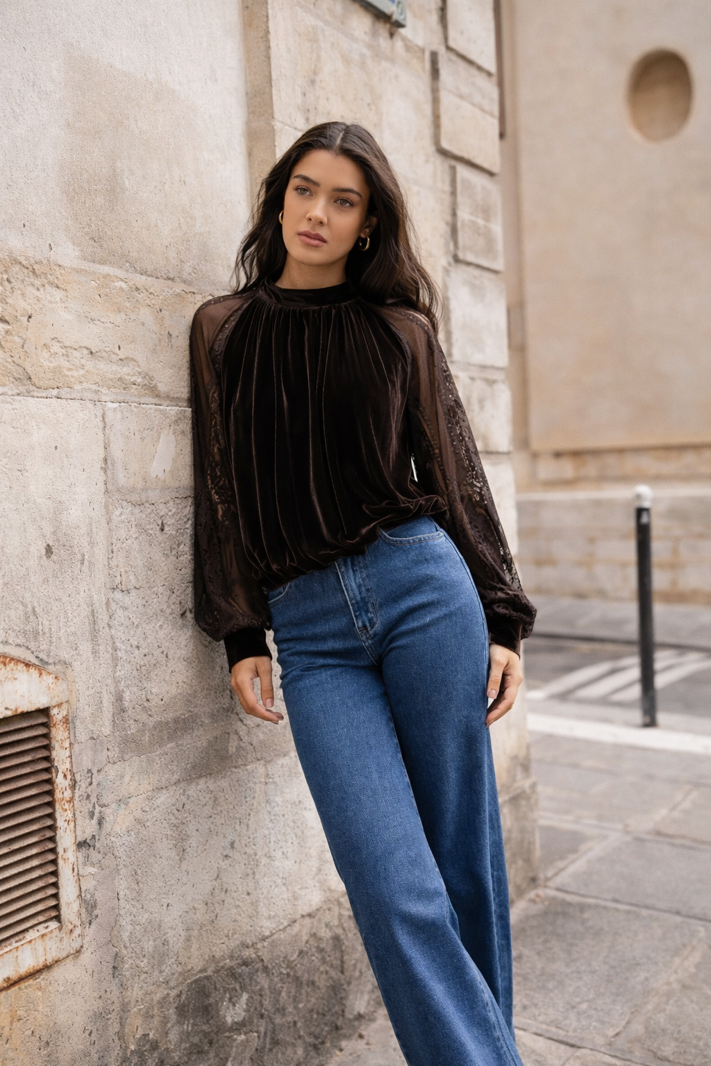The Velvet Blouse